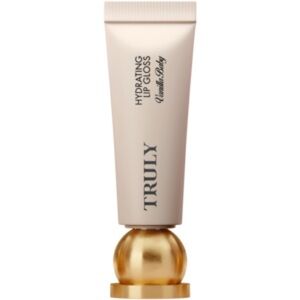 TRULY Vanilla Baby Peptide Lip Gloss Vanilla Baby Shade Nude Pink Tube
